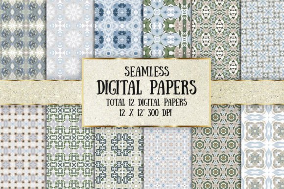 12 Grey Seamless Digital Papers Bundle: A Creative Essential for Modern Designers