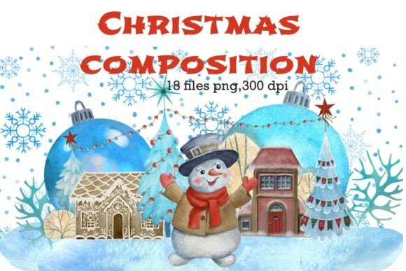 Christmas Composition: A Creative Kit for Holiday Design