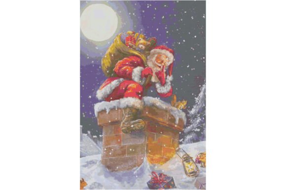 Christmas Santa Cross Stitch Patterns 17: A Detailed Guide for Enthusiasts