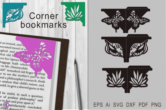 Corner Bookmarks SVG: A Creative Tool for Designers and Crafters