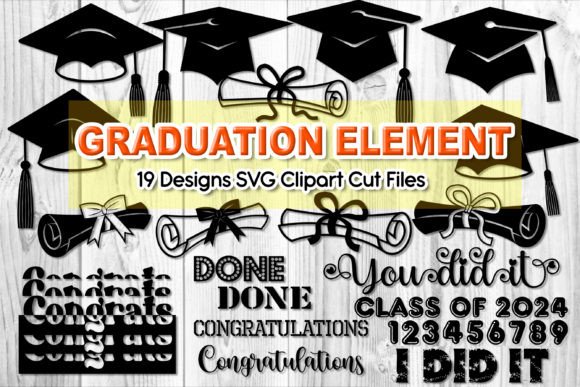 Creating Custom Designs with Graduation Cap Diploma SVG Clipart