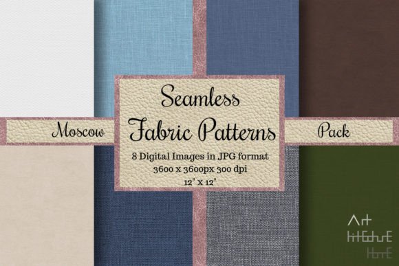 Seamless Fabric Textures - Moscow Pack: A Versatile Design Resource