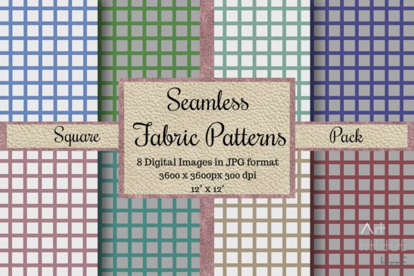 Seamless Fabric Textures - Square Pack