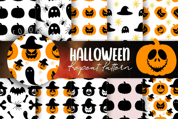 Seamless Halloween Design for Every Project