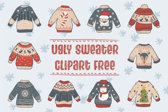 Ugly Sweater Clipart Free: A Creative Resource for Modern Design